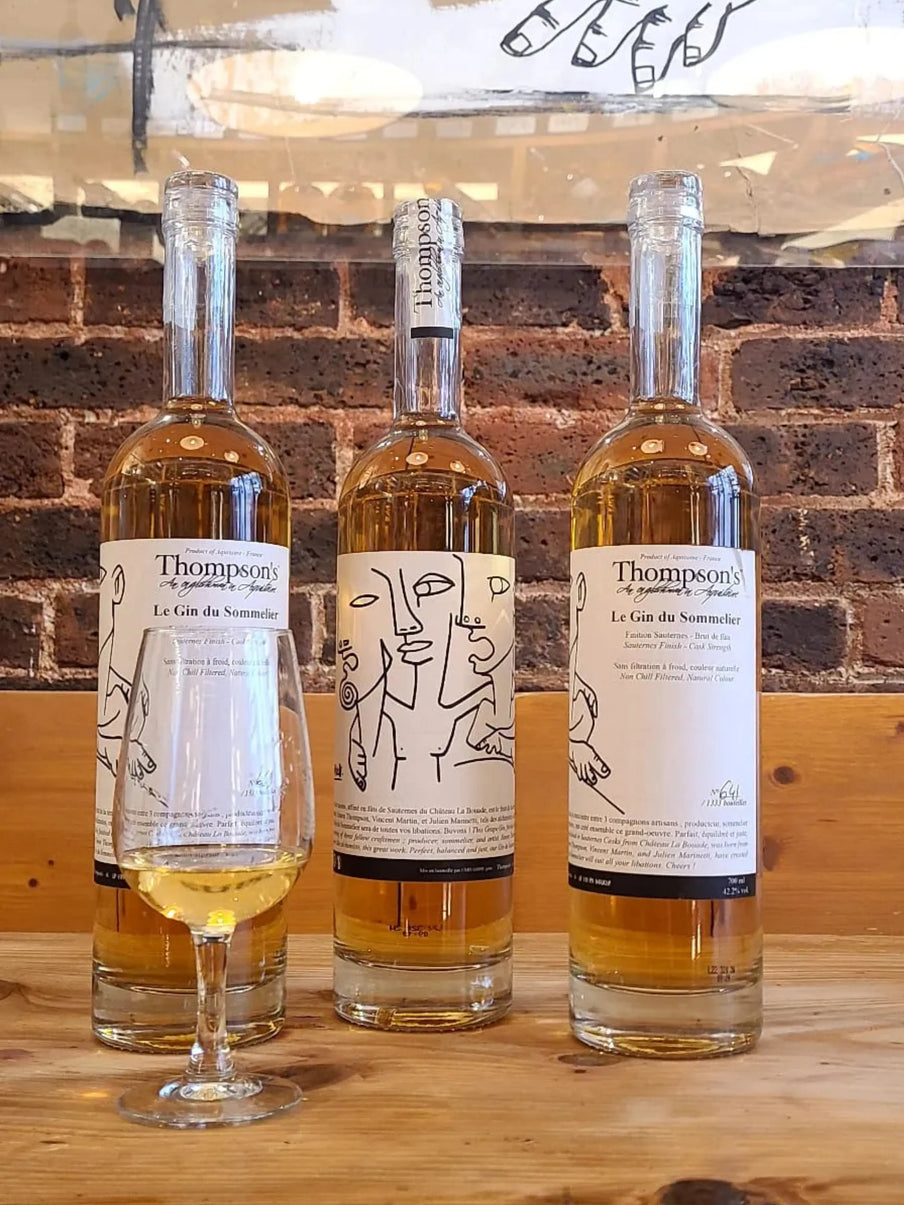 Le Gin du Sommelier en collaboration avec Thompson’s 🍸✨
