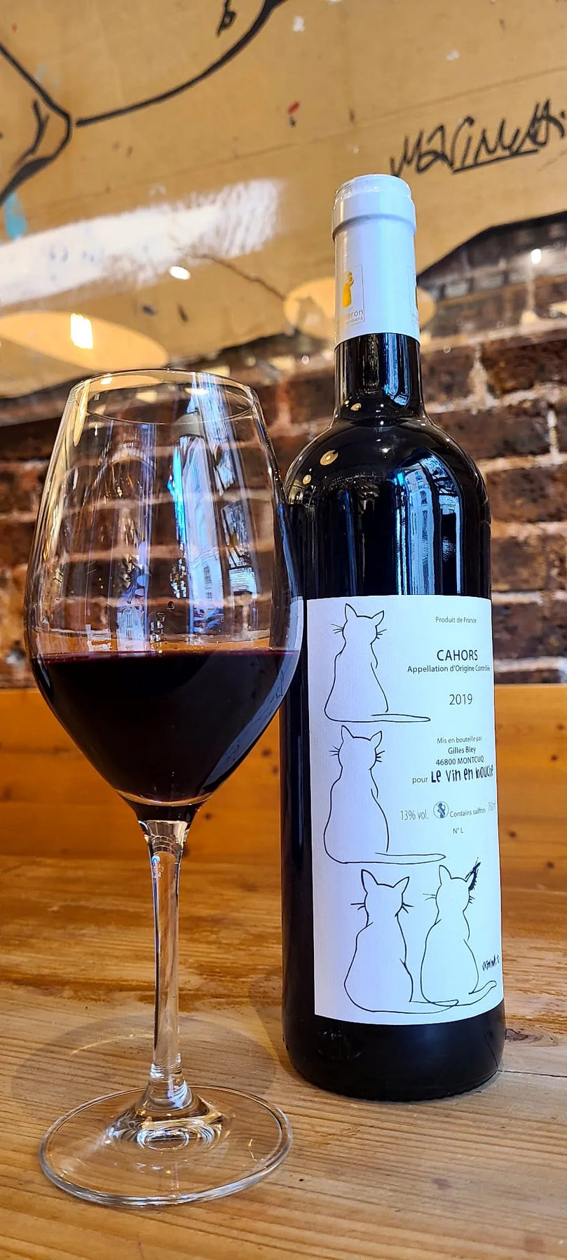 Cahors 2019 – “Les Petits Chats” Cuvée Vin en Bouche 🐱🍷