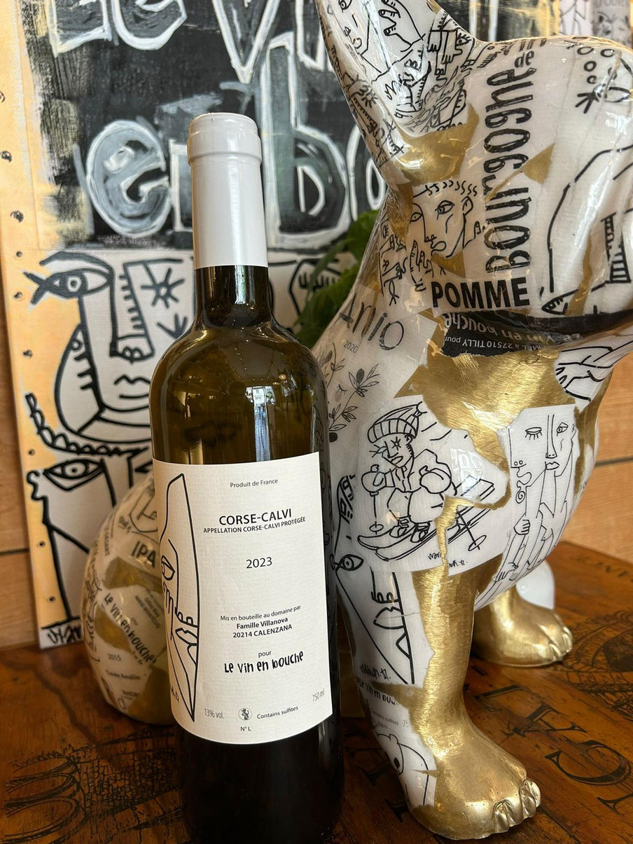 AOP Corse Calvi Blanc (2023) - Cuvée le Vin en Bouche